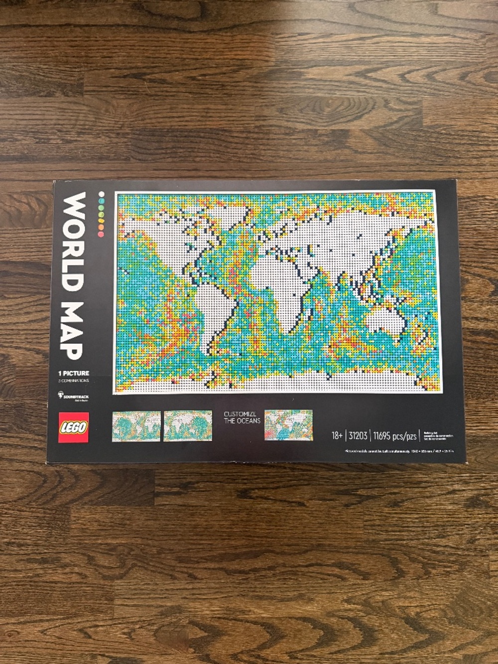LEGO World Map 31203 | NIB